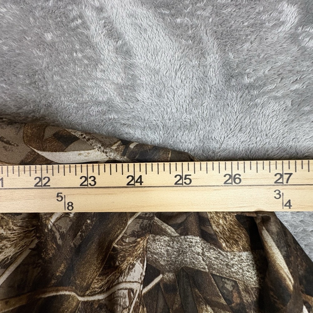 Drake Men's XL Hunting Realtree Camo 1/4 Zip Fleece Pullover Jacket SEE DESCRIPT - Picture 15 of 16